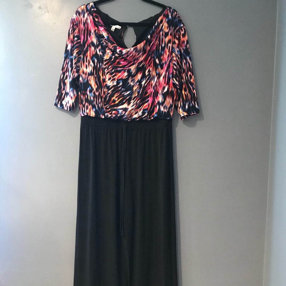 Multi-Colored Long Romper